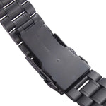 Para Apple Watch 42mm Correia de Aço Preta, Apenas Usada em Conjunto com Conectores (S-AW-0062)