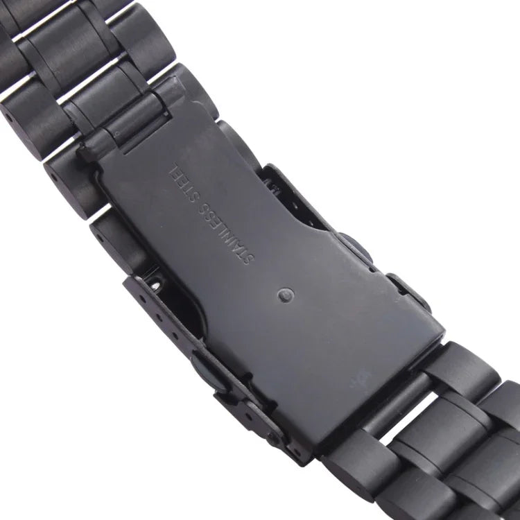 Para Apple Watch 42mm Correia de Aço Preta, Apenas Usada em Conjunto com Conectores (S-AW-0062)