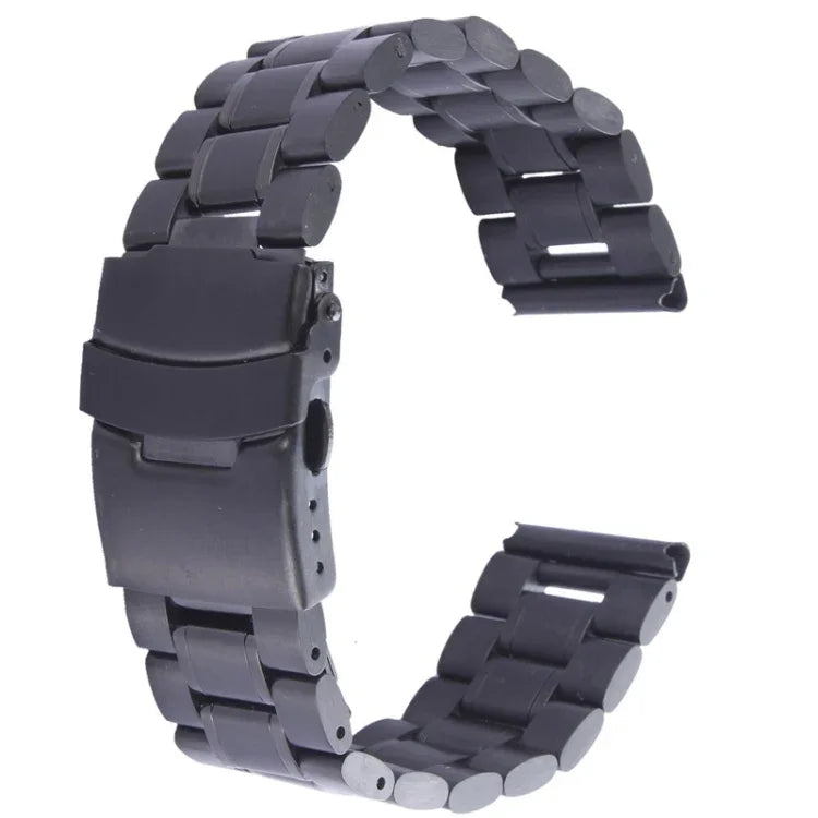 Para Apple Watch 38mm Correia de Aço Preta, Apenas Usada em Conjunto com Conectores (S-AW-3291)