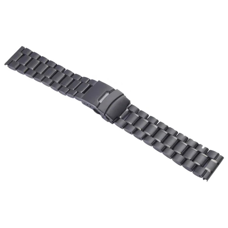 Para Apple Watch 38mm Correia de Aço Preta, Apenas Usada em Conjunto com Conectores (S-AW-3291)