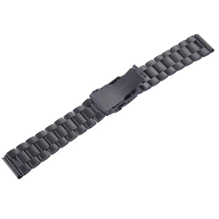 Para Apple Watch 38mm Correia de Aço Preta, Apenas Usada em Conjunto com Conectores (S-AW-3291)