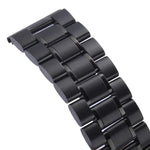 Para Apple Watch 38mm Correia de Aço Preta, Apenas Usada em Conjunto com Conectores (S-AW-3291)