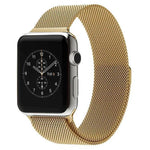 Para Apple Watch 42mm Correia Milanesa Magnética de Aço Inoxidável, Para Apple Watch 46mm / 49mm / 45mm / 44mm