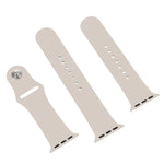 Para Apple Watch Series 10 42mm / 9&8&7 41mm / SE 3&SE 2&6&SE&5&4 40mm / 3&2&1 38mm Correia de Borracha 3 em 1 com Fivela de Pino, Para Apple Watch Series 9&8&7 41mm / SE 3&SE 2&6&SE&5&4 40mm