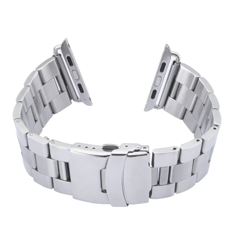 Para Apple Watch 38mm Correia Clássica de Aço Inoxidável com Fivela