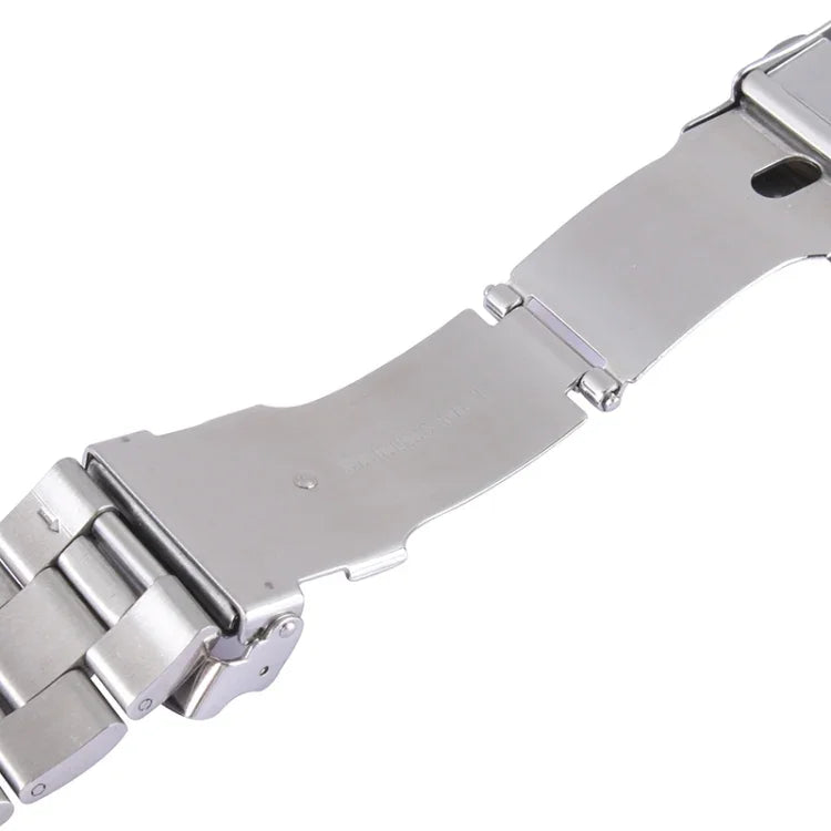 Para Apple Watch 38mm Correia Clássica de Aço Inoxidável com Fivela