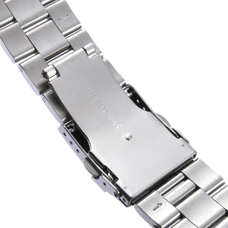 Para Apple Watch 38mm Correia Clássica de Aço Inoxidável com Fivela