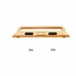 Para Apple Watch 38 / 40 / 41mm Conector de Correia Metálica Fivela Metálica, Par
