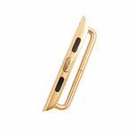 For Apple Watch 42 / 44 / 45mm Metal Strap Connector Metal Buckle, Pair