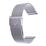 Para Apple Watch 38mm Milanese Classic Buckle Bracelete de Aço Inoxidável, Apenas Usado em Conjunto com Conectores ( S-AW-3291 ), S-AW-3322, S-AW-3322B
