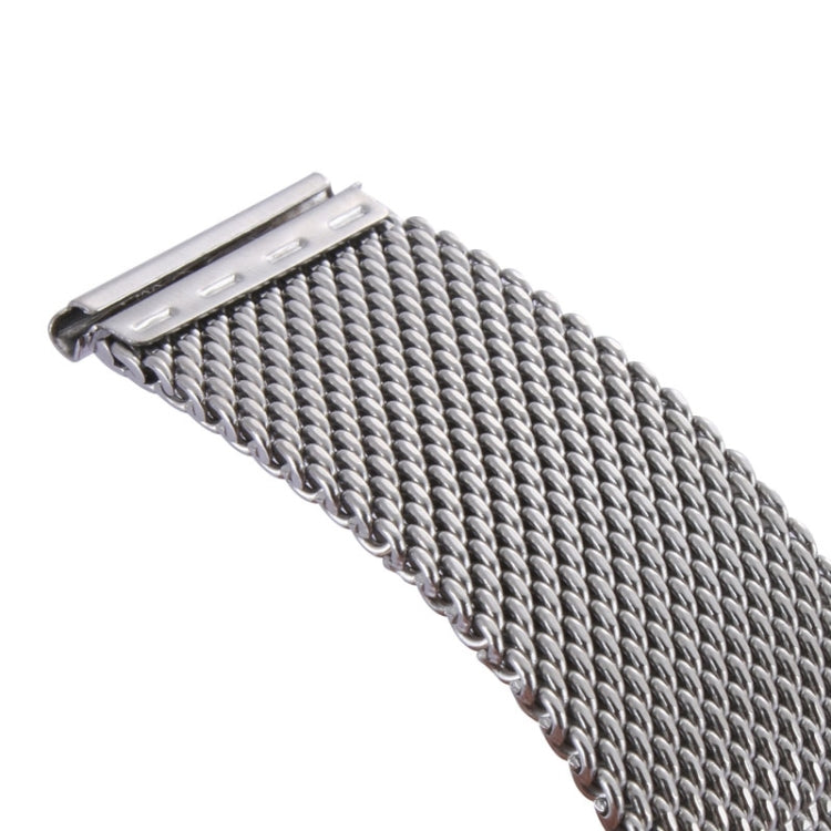 Para Apple Watch 38mm Milanese Classic Buckle Bracelete de Aço Inoxidável, Apenas Usado em Conjunto com Conectores ( S-AW-3291 ), S-AW-3322, S-AW-3322B