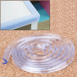 Protetor de Borda de Mesa para Segurança de Bebé, Almofada de Borda Suave, Comprimento: 1m, 100cm (Transparente)