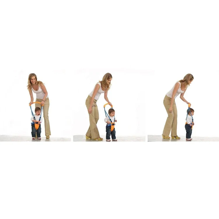 Colete Tipo Arnês para Crianças, Trela Ajustável para Segurança de Crianças, Assistente de Caminhada para Bebé Moon Walk, Assistente de Caminhada para Bebé