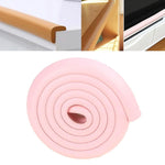 Almofada de Borda para Bebé de Espuma com Fita Autocolante, 212cm Verde Claro, 212cm Café, 212cm Rosa
