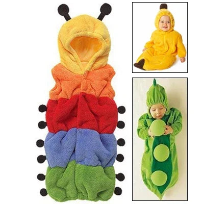 Roupa de Bebé Estilo Lagarta de Carpinteiro para Dormir, Tamanho: 75yard
