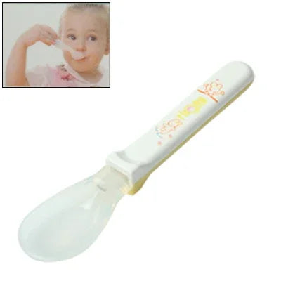Colher de Gel de Silicone Adorável para Bebé (Entrega Aleatória), 3703