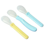 Colher de Gel de Silicone Adorável para Bebé (Entrega Aleatória), 3703