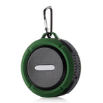 Altifalante Bluetooth impermeável para exterior C6 com ventosa, suporta chamadas mãos-livres