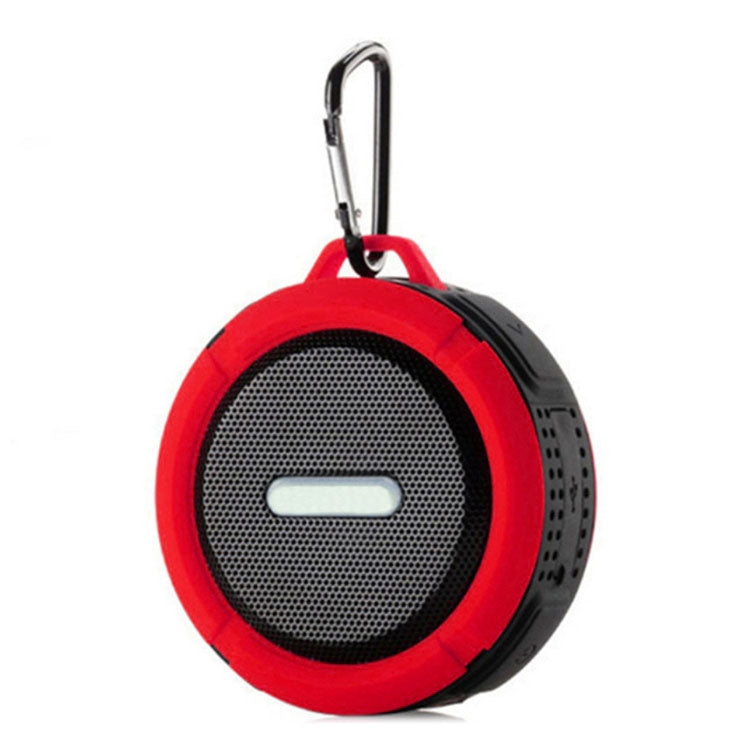 Altifalante Bluetooth impermeável para exterior C6 com ventosa, suporta chamadas mãos-livres