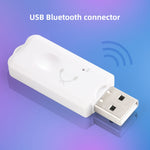 Receptor Dongle USB Bluetooth 2.1 para Áudio Musical / Adaptador Receptor de Música