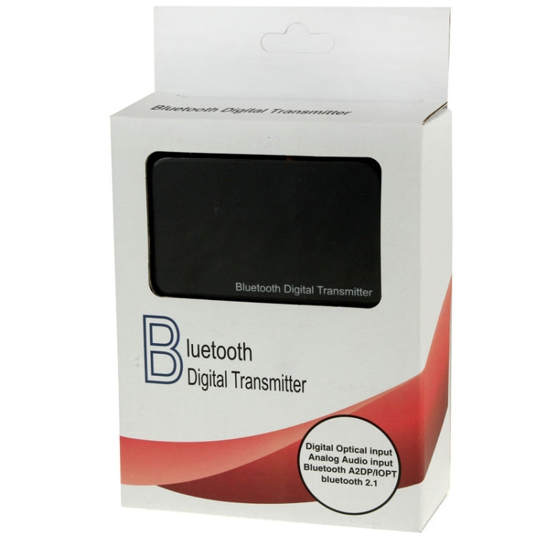TS-BTDF01 Transmissor de Áudio Digital Óptico Coaxial Bluetooth 2.1 Portátil com Jack 3.5mm para Coluna Bluetooth, Auscultadores / MP3 / MP4 Player