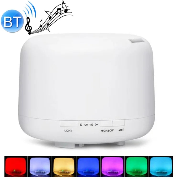 Difusor de Aroma Ultrassónico com Luzes LED Coloridas (Plugue US), FU-168
