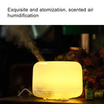 Difusor de Aroma Ultrassónico com Luzes LED Coloridas (Plugue US), FU-168