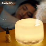 Difusor de Aroma Ultrassónico com Luzes LED Coloridas (Plugue US), FU-168