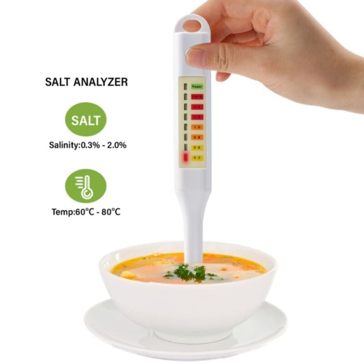 Medidor analisador de salinidade para alimentos salgados, salinómetro impermeável, NS01