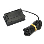 Mini Termómetro Digital LCD para Frigorífico Congelador, Tamanho de Inserção 46mm x 26,6mm, Comprimento do Cabo 1m, PT-2