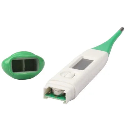 Termómetro Clínico Eletrónico Digital à Prova de Água com Sonda Flexível para Bebé, Termómetro para Bebé