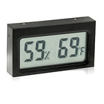 Mini Termómetro Digital de Interior LCD Humidade, Display Centígrado TH05, Display Fahrenheit TH05A