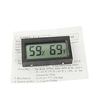 Mini Termómetro Digital de Interior LCD Humidade, Display Centígrado TH05, Display Fahrenheit TH05A