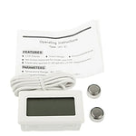 Mini LCD Indoor Digital Thermometer , White, LCD Thermometer