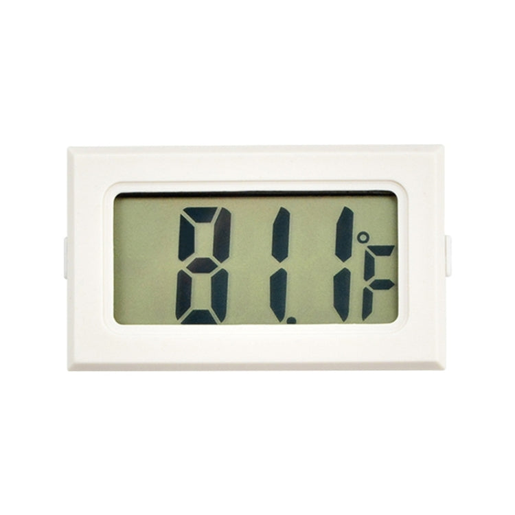 Termómetro Digital de Interior Mini LCD (Exibição em Fahrenheit), Branco, (Exibição em Fahrenheit)(Branco), (Exibição em Fahrenheit)(Preto)
