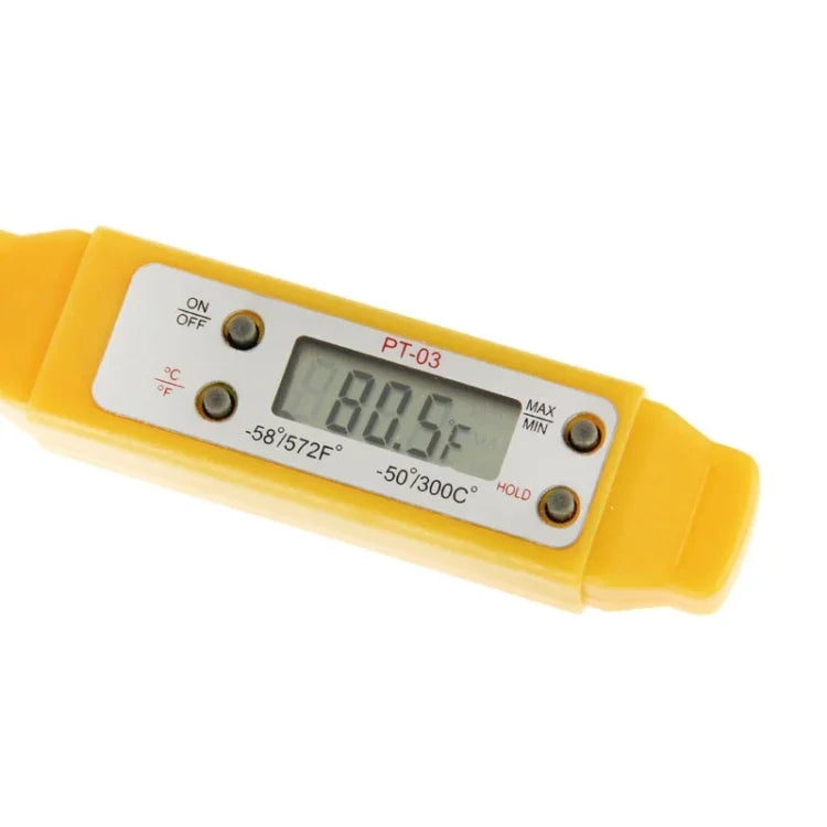 Termómetro Digital para Alimentos LCD, Intervalo de Temperatura: -50 a 300 Graus Celsius, Termómetro para Alimentos