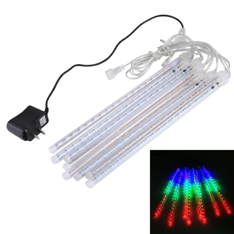 Bastão de Luz com 17 LEDs para Natal, 8 Unidades 30cm/Azul, 8 Unidades 30cm/Colorido, 8 Unidades 30cm/Branco