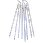 Bastão de Luz com 17 LEDs para Natal, 8 Unidades 30cm/Azul, 8 Unidades 30cm/Colorido, 8 Unidades 30cm/Branco
