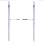Bastão de Luz com 17 LEDs para Natal, 8 Unidades 30cm/Azul, 8 Unidades 30cm/Colorido, 8 Unidades 30cm/Branco