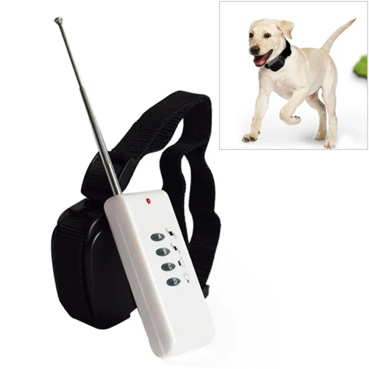 Treino Remoto Elétrico para Cães, Branco