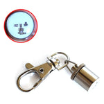 Novo Estilo Ornamento Pendular Piscante para Cão em Forma de Cilindro com Duas Cores, Pendente Piscante