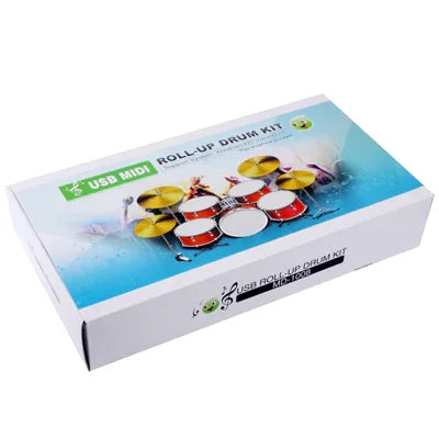 Kit de Bateria de Bateria MIDI USB 2.0 MD-1008 Dobrável, Tamanho: 46 x 31cm, Bateria Eletrónica MD-1008