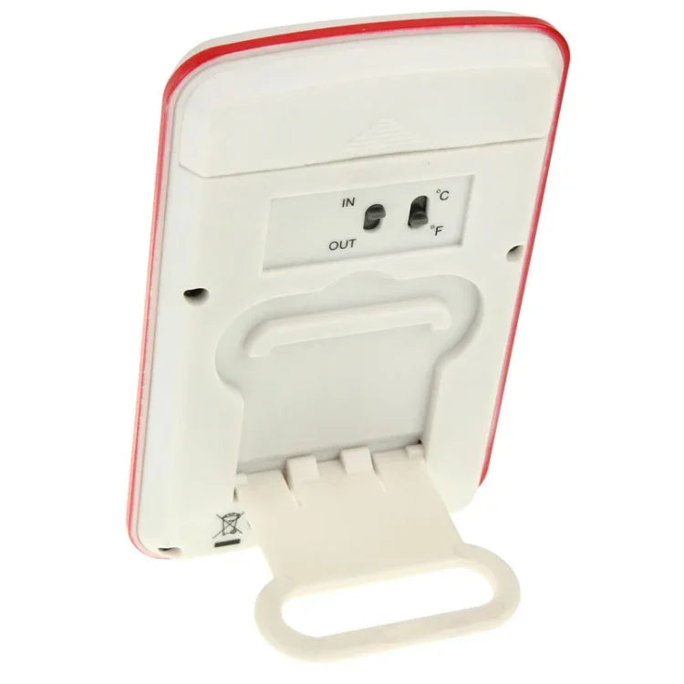 Higrómetro termómetro digital LCD para interior e exterior, Higrómetro termómetro de humidade
