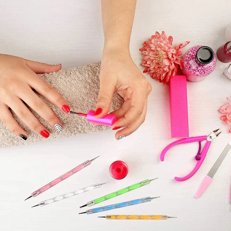 Caneta de Diamante para Pintura de Unhas, Comprimento: 13 cm