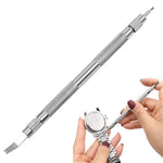Ferramenta Prática para Remover Barra de Mola + Removedor de Pinos para Substituir Pulseira de Relógio, Ferramenta para Manusear Correias