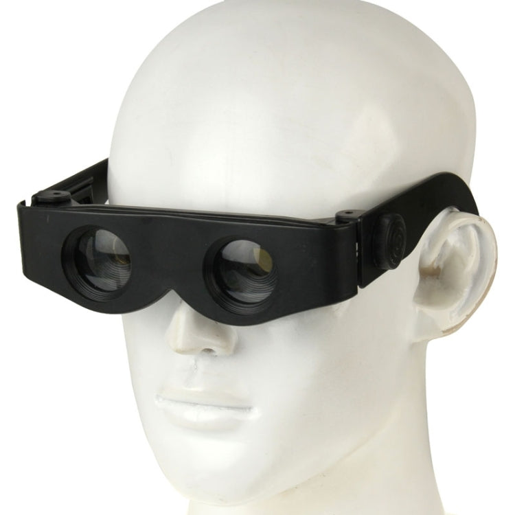 Óculos de Cabeça com Lupa Zoomies 400% de Ampliação, Telescópio 4X