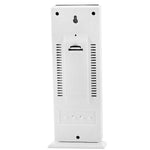 Termómetro Digital LED LCD Luminoso HTC-8 com Luz de Fundo, Higrómetro Medidor de Humidade, com Alarme / Data / Relógio / Calendário, HTC-8