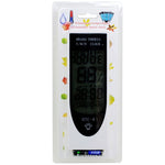 Termómetro Digital LED LCD Luminoso HTC-8 com Luz de Fundo, Higrómetro Medidor de Humidade, com Alarme / Data / Relógio / Calendário, HTC-8