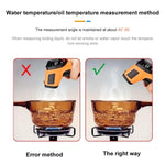 Termómetro infravermelho, intervalo de temperatura: -18 a 1150 graus Celsius, GM1150A
