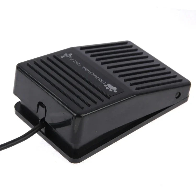 Pedal de controlo USB para jogos, adaptador de teclado para computador, 1 interruptor de pé
